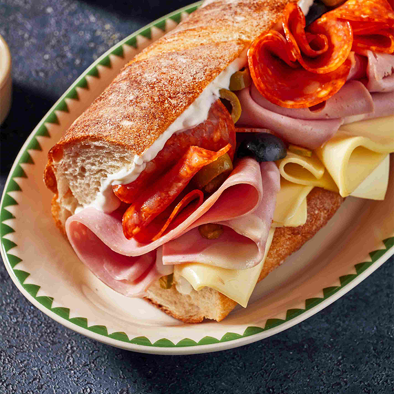 Плавленый сыр в ломтиках Бистро Эмменталь