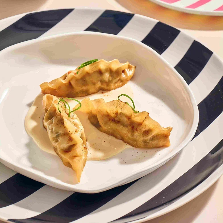 Дамплинг с крабом