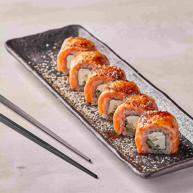 Ролл обожжённым сахаром